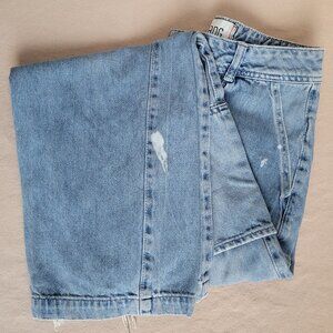 BDG Urban Outfitters Wide-Leg Carpenter Jeans – Size 25 – Light Wash Workwear De